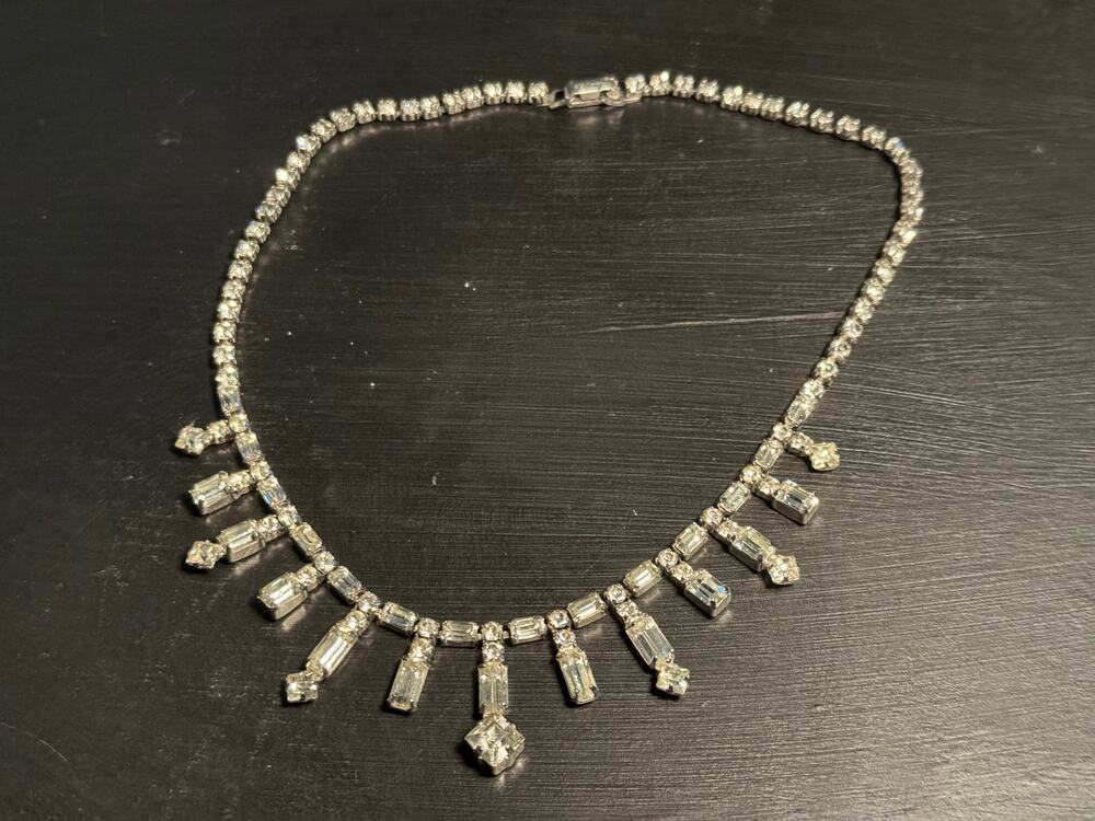 Vintage Kramer Rhinestone Choker